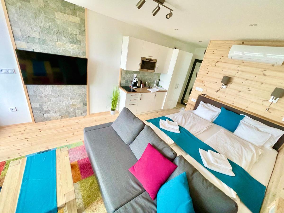 Club Panorama Premium Apartment Alsoors Bagian luar foto